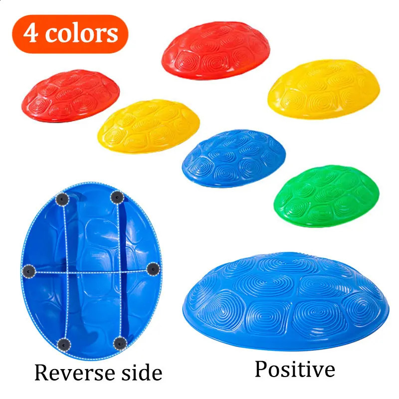 Montessori Turtle Shell Balance Stone Sensory Toys Kids Integration Training Outdoor Sports Party Activities Social Game 240202