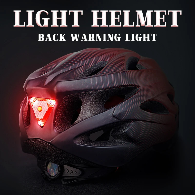 XTIGER Casco de bicicleta para adultos con luz trasera LED Gafas de modo dual Ajuste 5862 cm Cascos de bicicleta ligeros y transpirables 240131