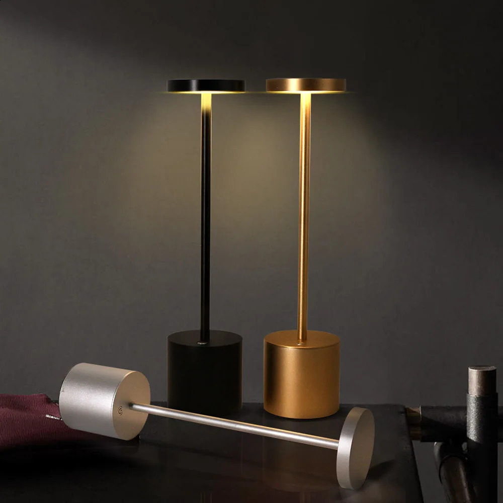 LAOPAO USB charge lampe de bureau restaurant bar lampe de bureau gradation atmosphère rétro lampe table de chevet lampes de Table en métal 240131