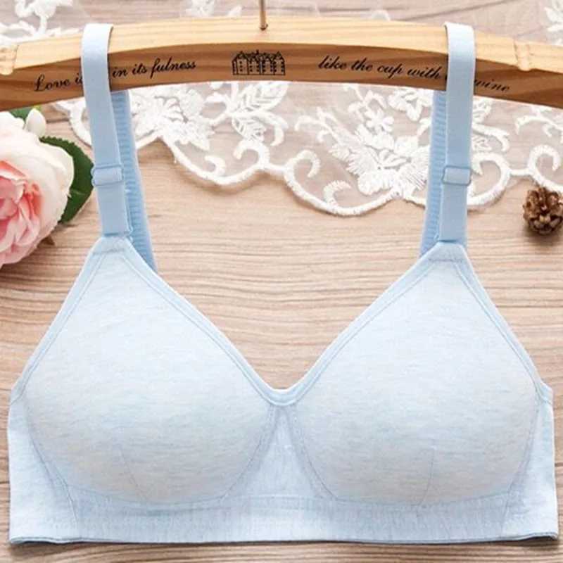 Bras Bras Girls Tube Top Training Bra Wireless Thin Cup Bra mode Bekväma tonårsunderkläder Tonårsflickor Kläder 14 16 år YQ240203