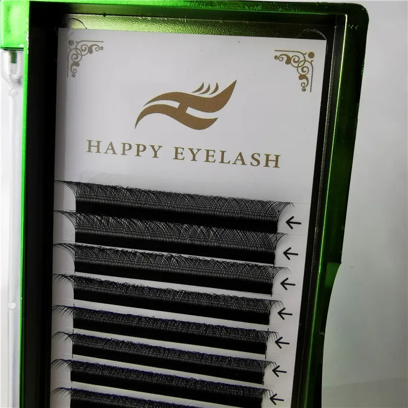 8-15mm Mix YY Vorgefertigte Fans Wimpernverlängerungen für Salon Einzelwimpernverlängerungen zum Großhandelspreis OEM Happy Eyelash 240123