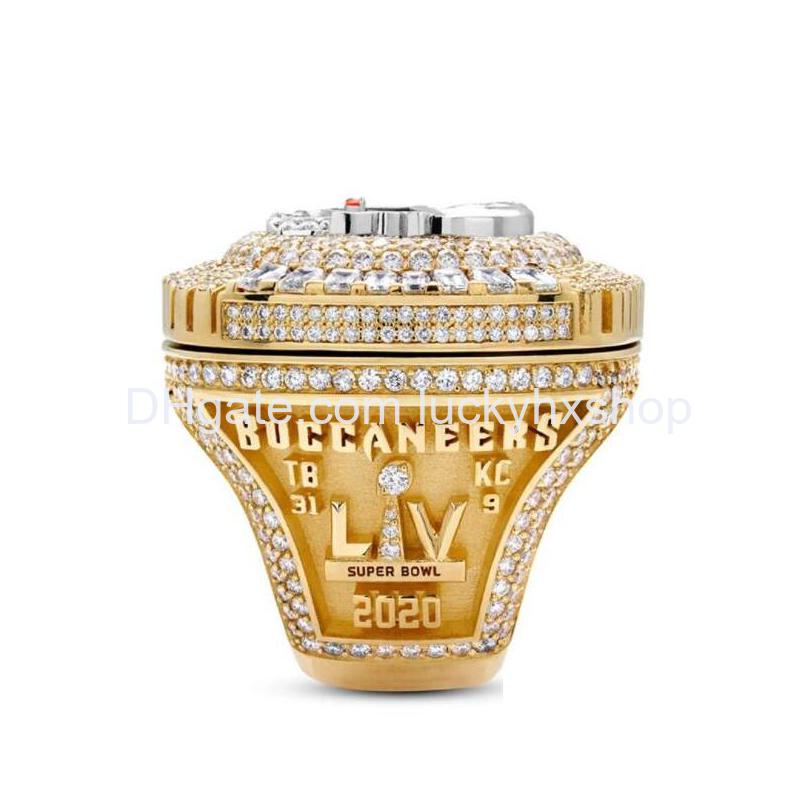 Fanscollection Tampa Bay Pirates Wolrd Champions Team Championship Ring Sport Souvenir Fan Promotion Gift Wholesale Drop Delivery DHMCN