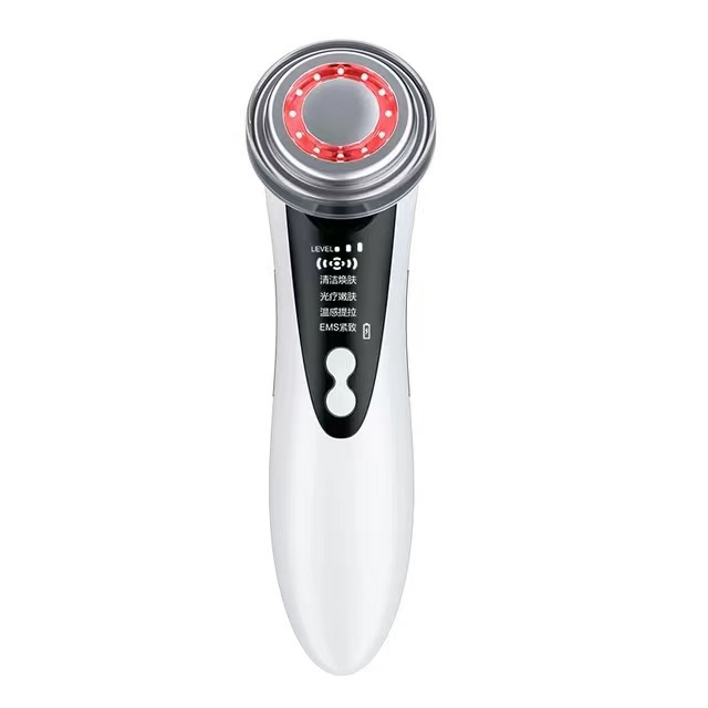 Cryotherapy Led Hot Cold Hammer Facial Lifting Tightening Vibration Massager Face Body Spa Import Export Toning Device