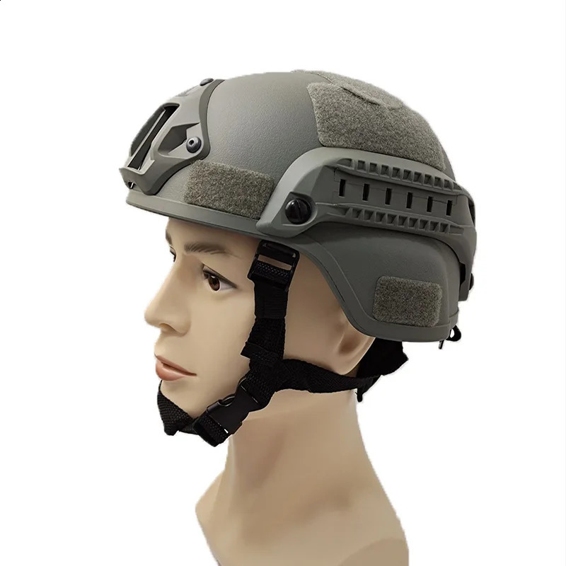 Casco MICH2000 bambini Leggero bambini CS Gioco di guerra Caschi protettivi Sport all'aria aperta Sicurezza da combattimento Equipaggiamento protettivo tattico 240131