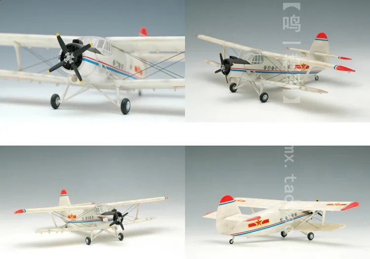 01602 1/72 Scale Assembly Airplane Model Antonow An-2 Colt/Nanchang Y-5 Airplane Building Kit Hobby DIY Colletion 240118