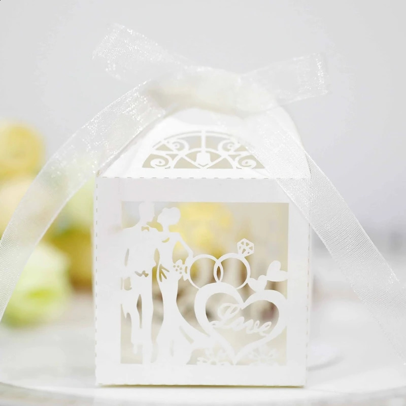 mariée marié boîtes de bonbons fête de mariage chocolat petite boîte mariage anniversaire décor fiançailles emballage cadeau en gros 240124