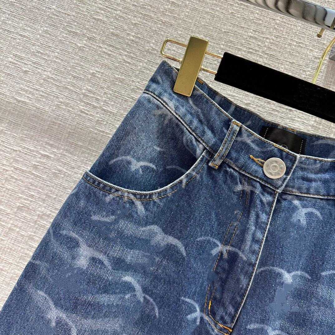 2023 Designer-Damenjeans, weiblich, Retro-Designer-Jeans, Damenjacke, weiblich, Milan Runway Designer-Kleid, lässig, langärmeliges Oberteil, Kleidungsanzug L3