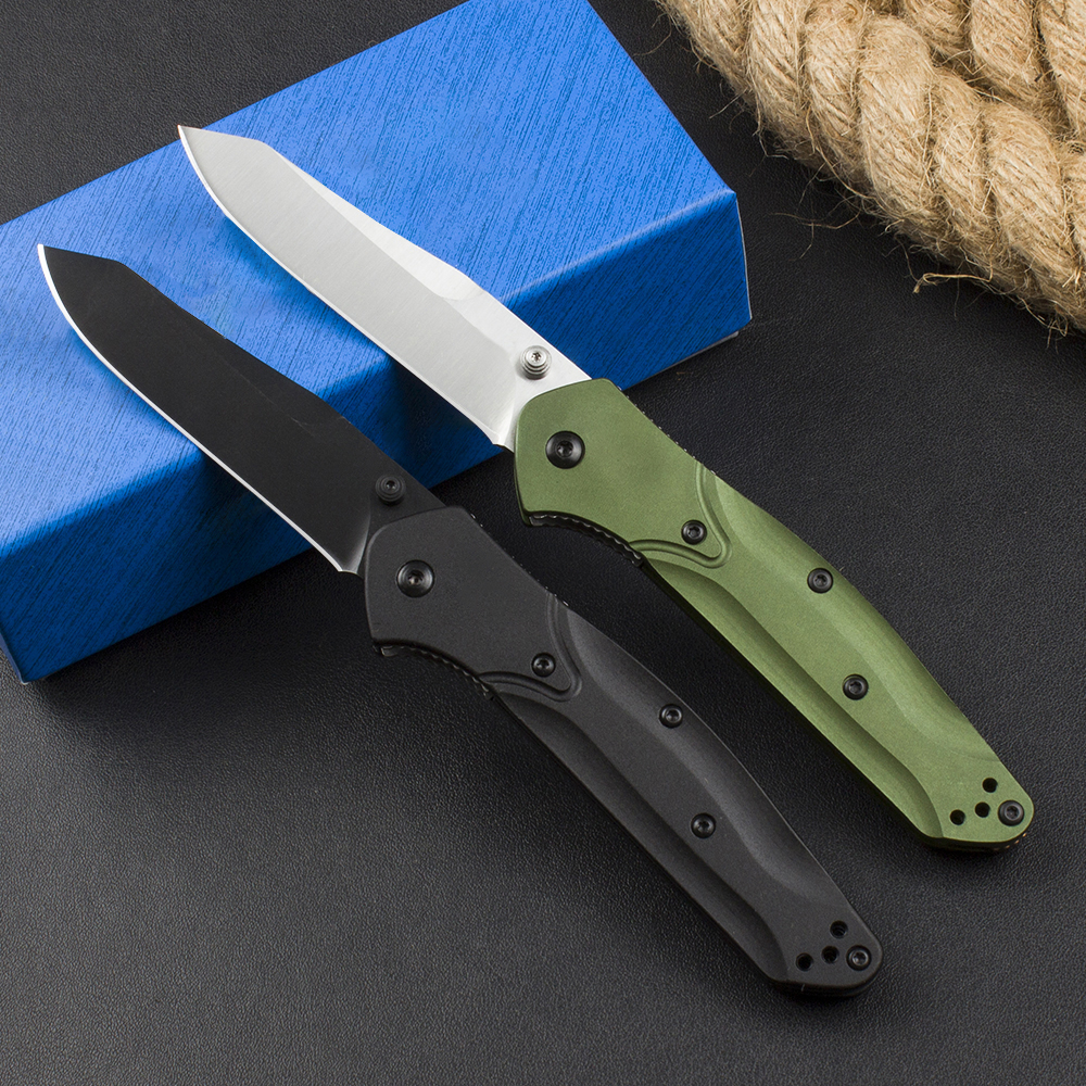 Ny 940 Pocket Folding Knife S30V Black / Satin Blade CNC Aviation Aluminium Handle EDC Knives With Original Retail Box