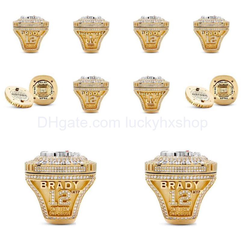 Fanscollection Tampa Bay Pirates Wolrd Champions Team Championship Ring Sport Souvenir Fan Promotion Gift Wholesale Drop Delivery DHMCN