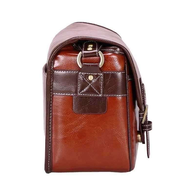 Camera bag accessories Waterproof Bag Luxury Stylish Fashion PU Leather Case For Alpha 7 III a7M3 A6600 A6100 A6400 A6500 A6300 A5100 A6000 YQ240204
