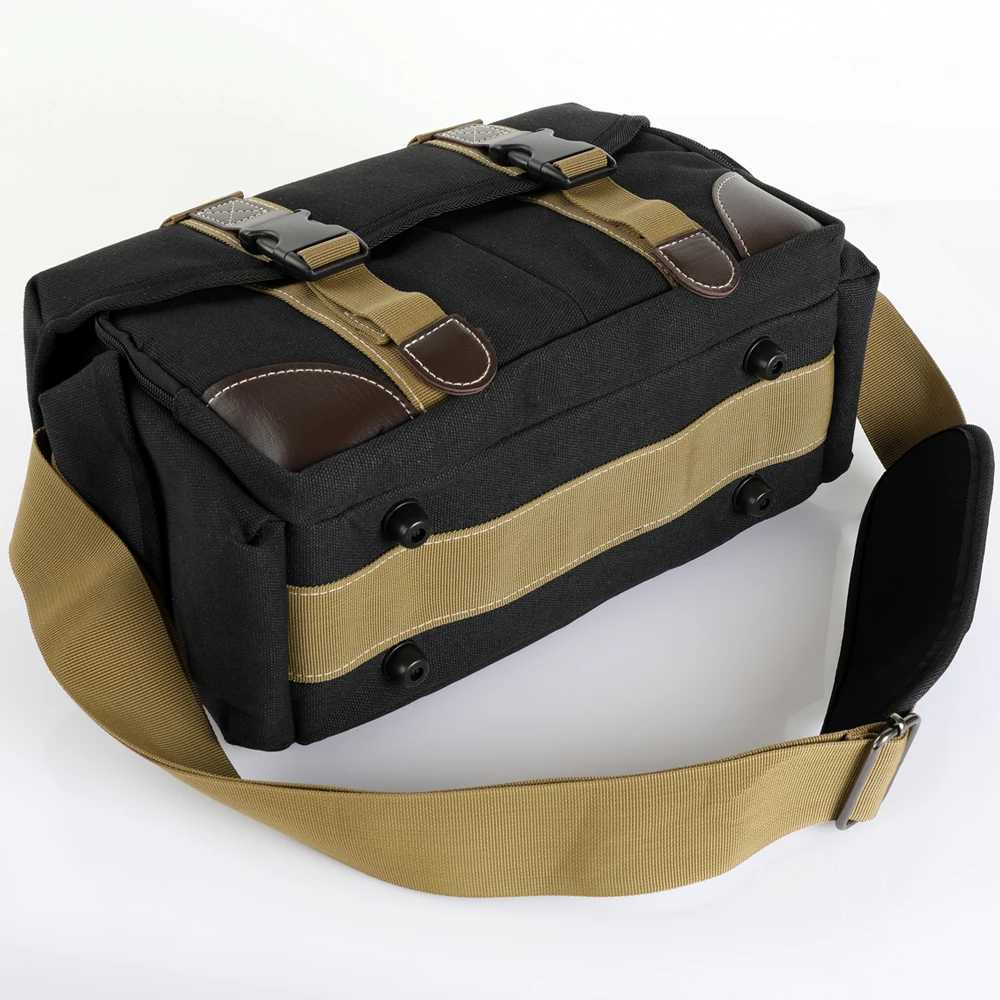 Camera bag accessories DSLR Bag Canvas Backpack Outdoor Photo Video Travel Protective Case for Panasonic OLYMPUS Leica Fujifilm YQ240204