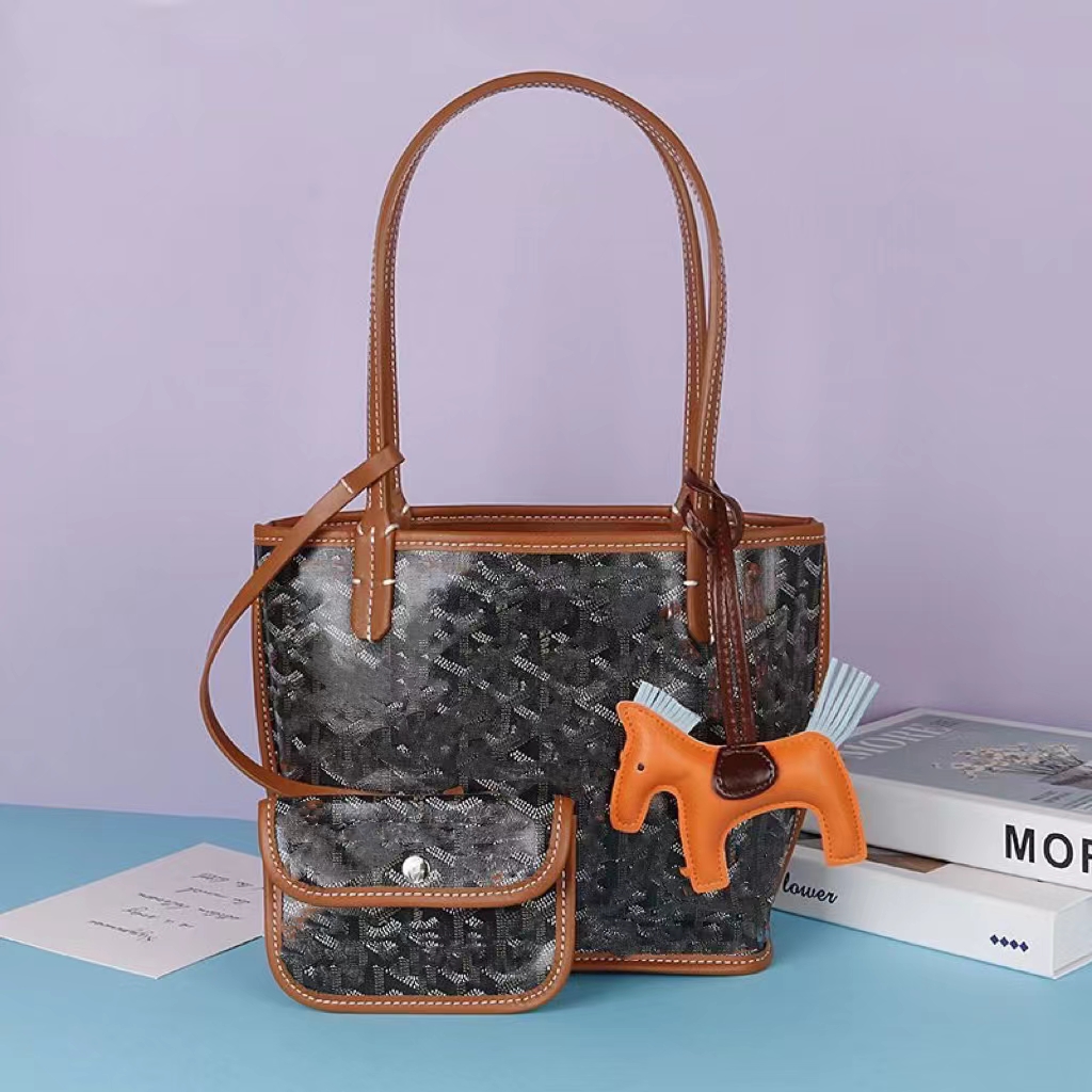 Horse 10a Go Yard Tasarımcıları Tote Çanta Kadın Erkekler Cüzdan Toptan Mini Çapraz Koyu Çifte Alışveriş Kılıfları Çanta Çantası Pochette Hobo Deri Omuz