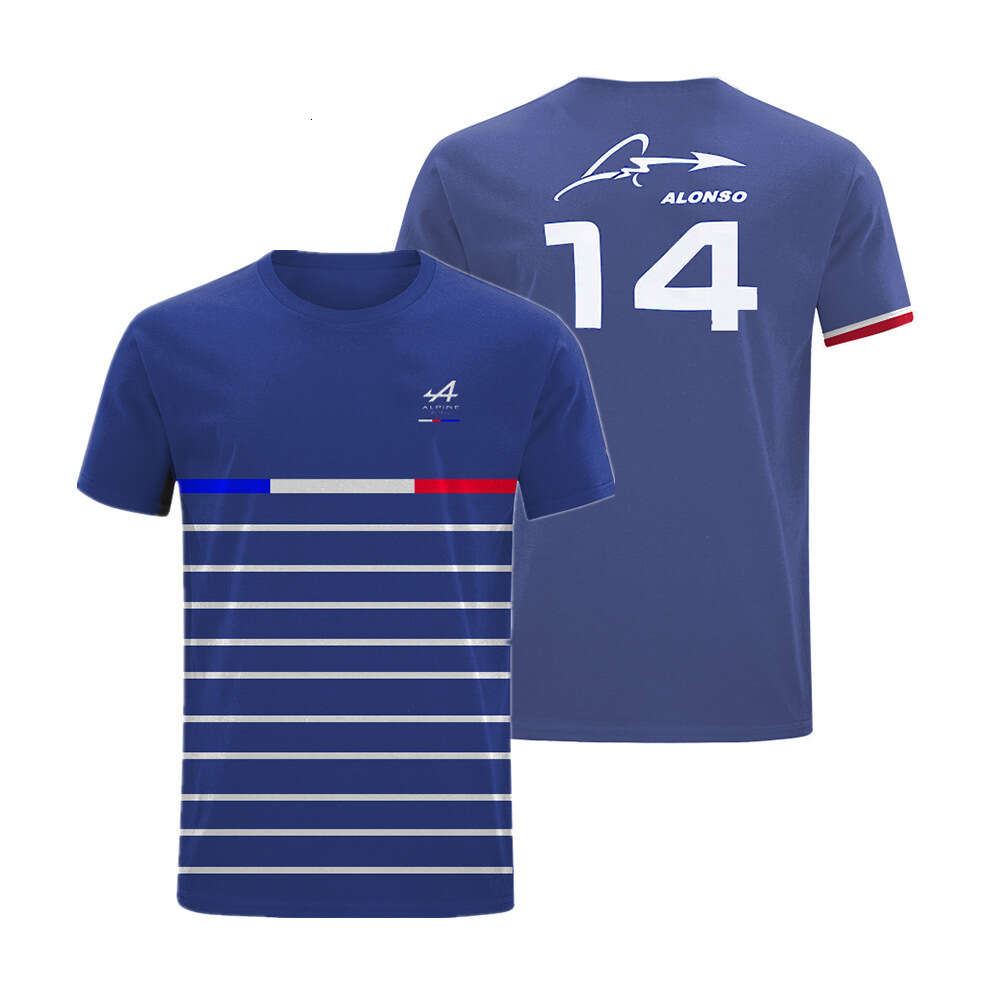 F1 camiseta f1 2024 verão masculino camiseta casual esportes respirável manga curta secagem rápida af1 541