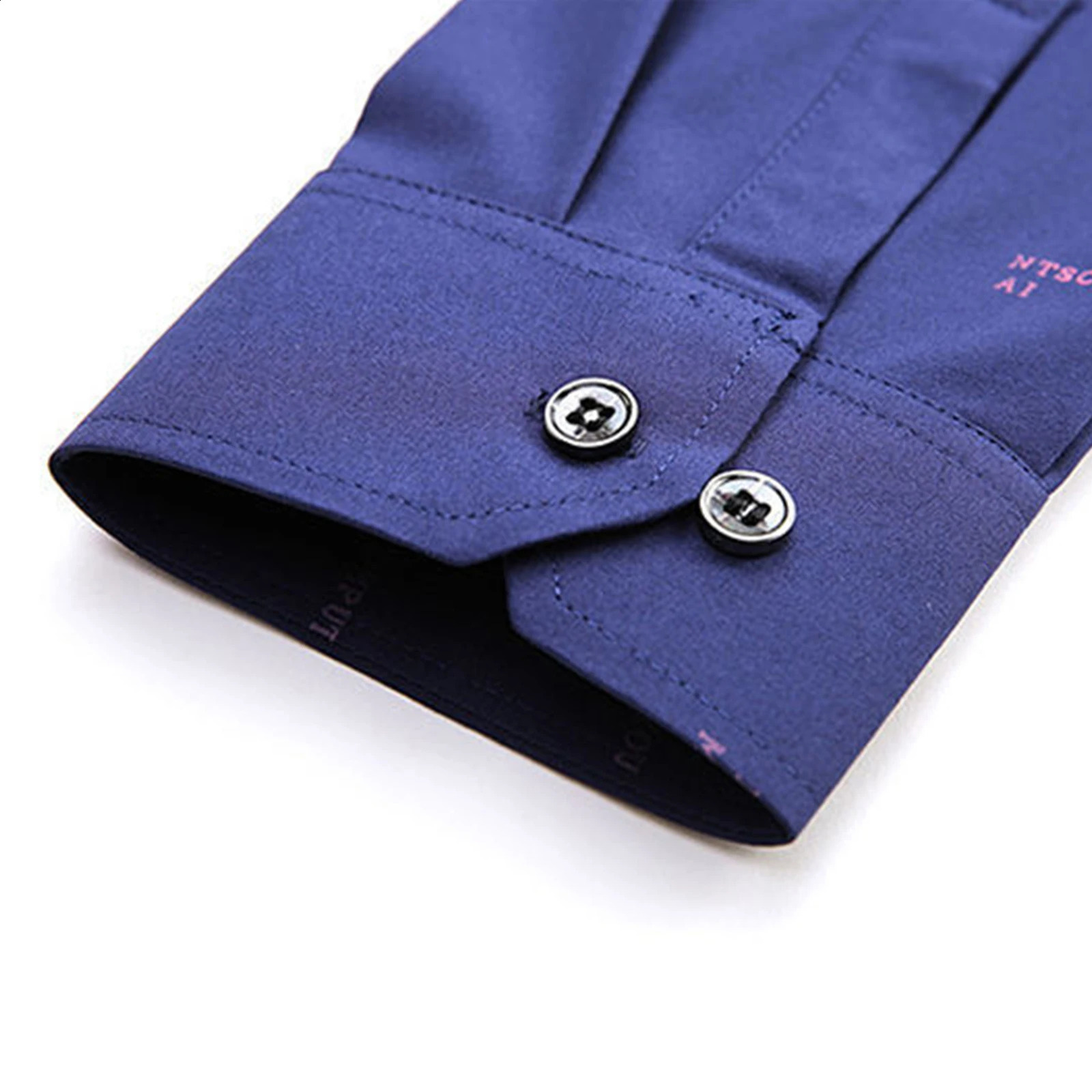 Mode affaires chemise à carreaux hommes à manches longues col rabattu lettres rayures boutons imprimés petit haut chemises décontractées petite taille 240122