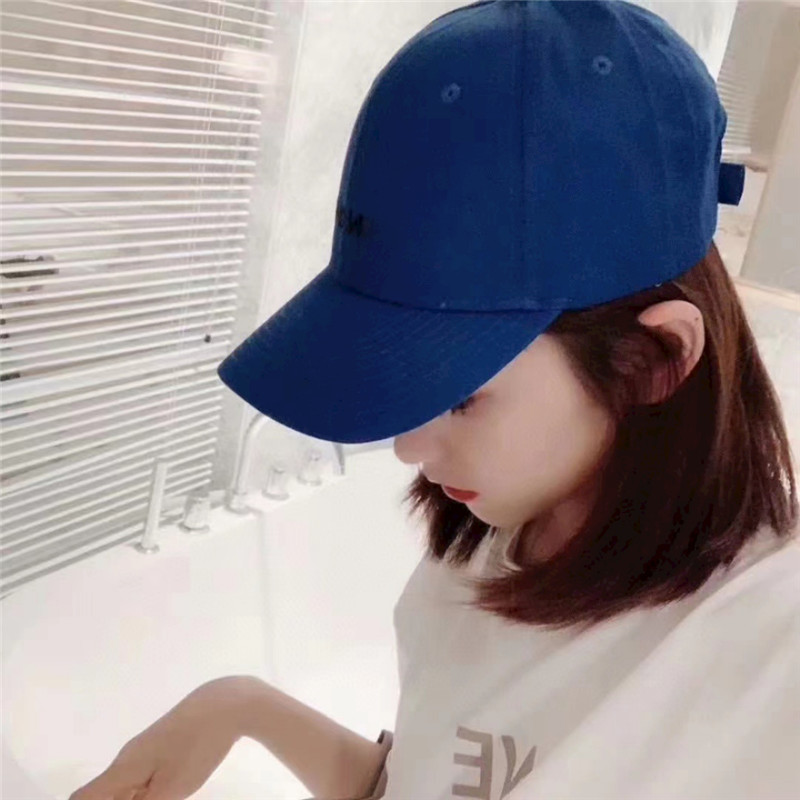 Women Baseball Caps Men Letter Embroidery Casquette Couple Holiday Travel Hats Summer Fashion Candy Color Sports Ball Hat