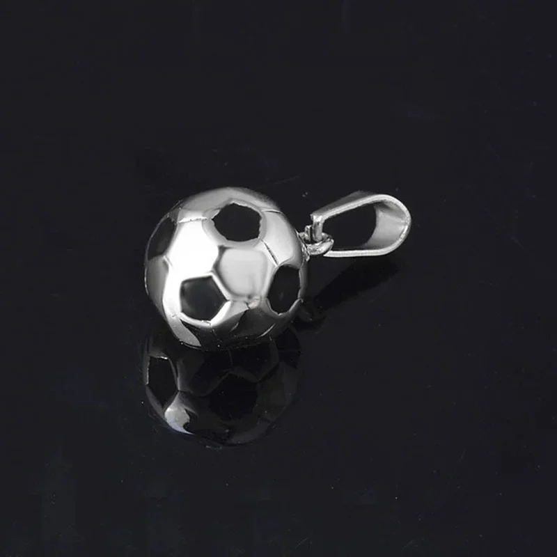 Prodotto sportivo Collana da calcio con collana a catena in acciaio inossidabile Collana regalo ragazzi da calcio uomo