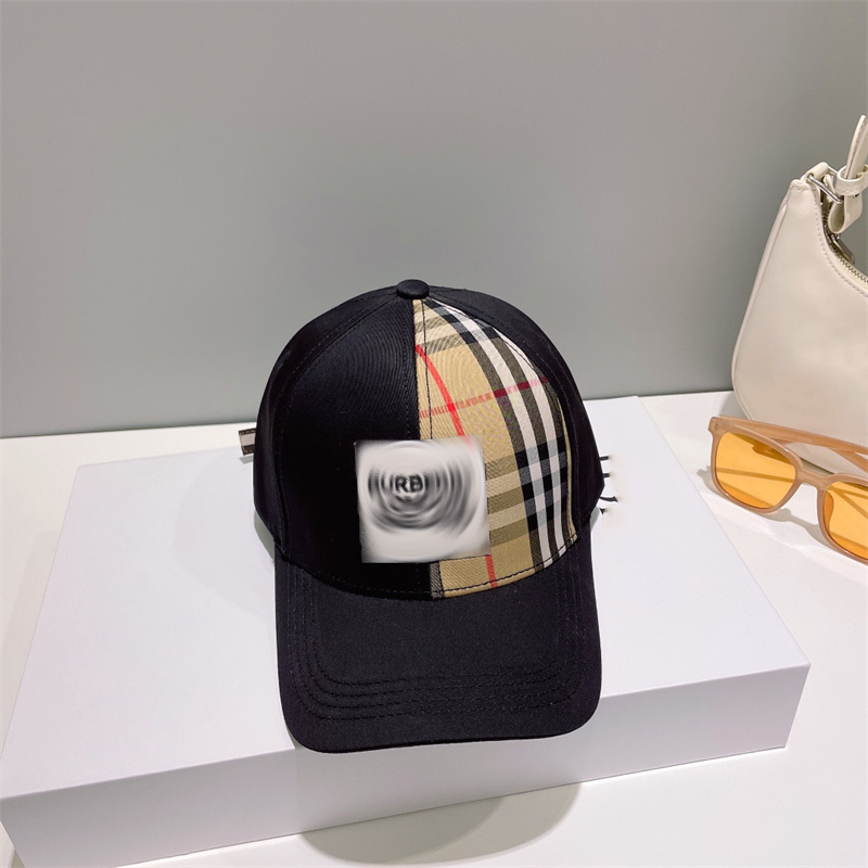 Casquettes de mode chapeaux de créateurs fabriqués à la main toile artisanale plat Bill Snapback chapeau patchwork imprimé casquette de baseball rayée b famil design