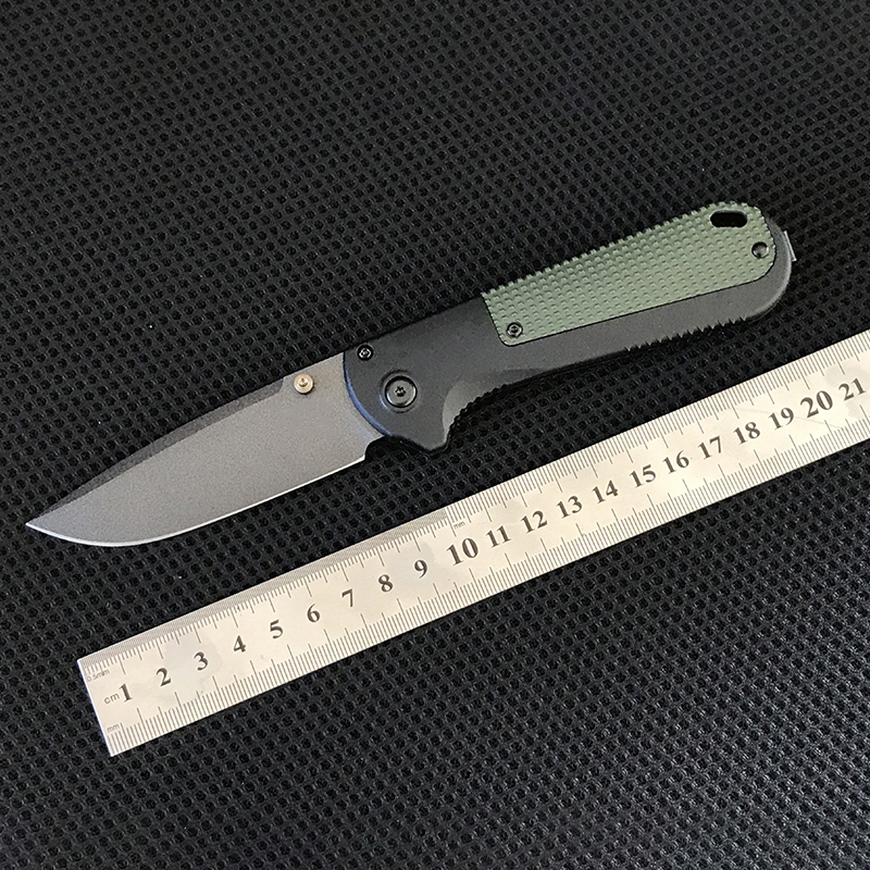 Coltello pieghevole D2 Blade Outdoor BM 430BK manico in fibra di nylon campeggio sicurezza difesa tasca sciabola strumento EDC