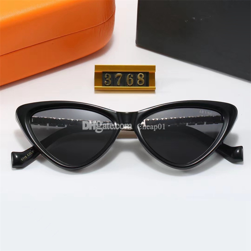 luxury Top Designers sunglasses for Men Women Letter leg sunglasses for women Polarized Trend UV resistant sun glass Casual Versatile eyeglasses with box gift