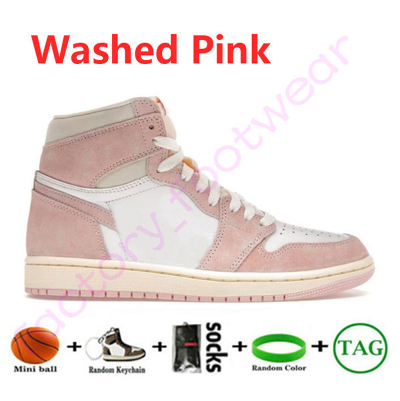 2024 Jumpman 1 Basketball Shoes Men Women 1s Lucky Green University Blue Spider Verse Lost Found Washed Pink Dark Mocha Turbo Green Denim Mens Trainers Sport Sneakers