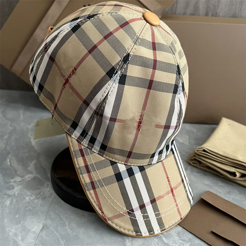 Chapeaux de créateurs Casquette de baseball en toile de qualité supérieure pour hommes / femmes avec sangle réglable b famil design marque city walk style classique vie décontractée