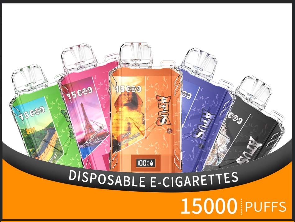 ATVS puff 15000 Bar Disposable Vape E-Cigarette with Smart Screen Display 650mAh Battery vaper Desechable 15k puffs 12flavors 2% 5% box