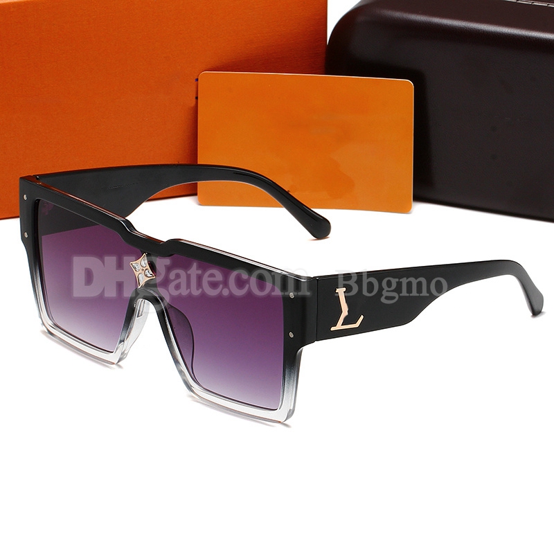 Designer voor heren Dames sportbrillen designer heldere lens designer zonnebrillen voor dames heren unisex optioneel gepolariseerde UV400-beschermingslenzen zonnebril
