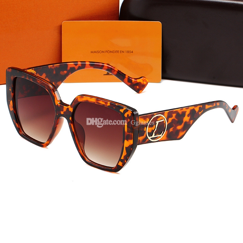 Premium Quality Designer for Men Women Sunglasses Fashion Women Men's Elliptical Frame Glasses with Side Festival Gift for Holiday with Box