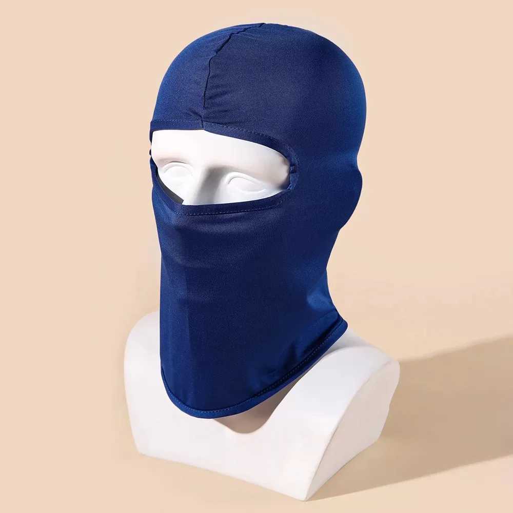 Bonnet / Skull Caps Masque de ski d'hiver chapeau à séchage rapide cagoule armée tactique CS masque complet coupe-vent bonnets chasse cyclisme chaud unisexe casquettes YQ240207