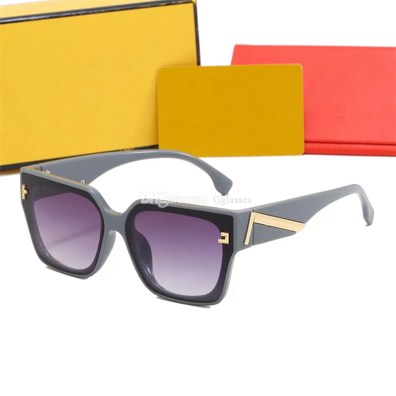 Lunettes de soleil de styliste pour hommes et femmes, classiques, lunettes de soleil de plage en plein air, lunettes de soleil de signature pour femmes