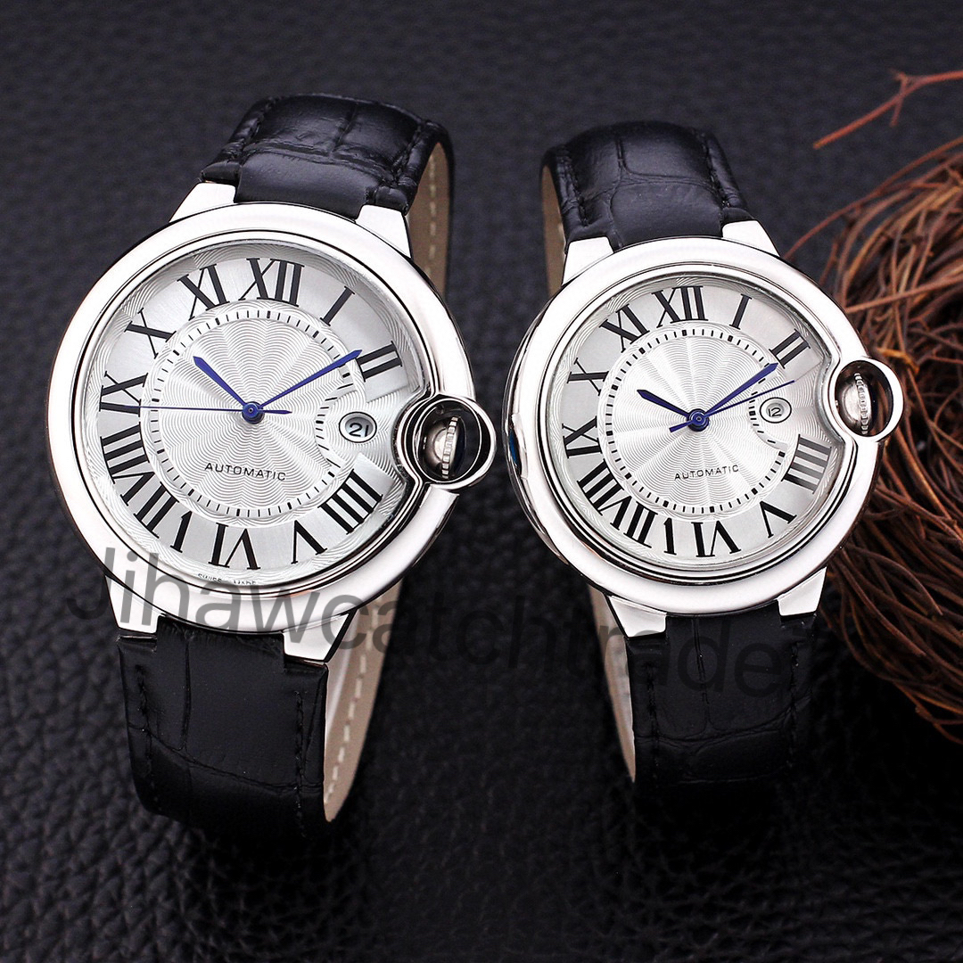 Mens montres New Balloon Céramic lunette Classic 42 mm Mouvement mécanique Automatique Designer Wristwatch avec B 823 175