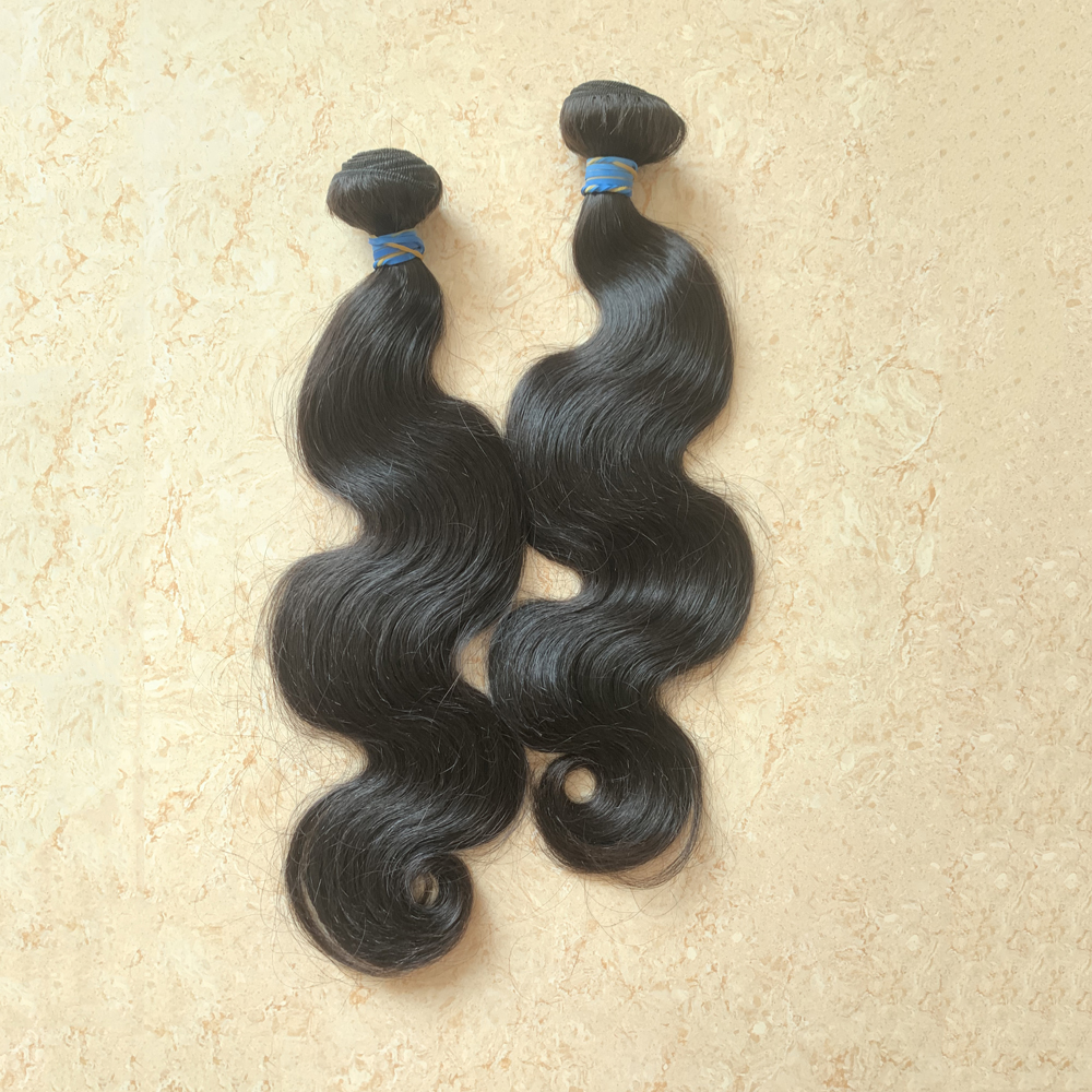 Raw human hair extensions single donor original hair material body wave straight loose deep hair bundles textures