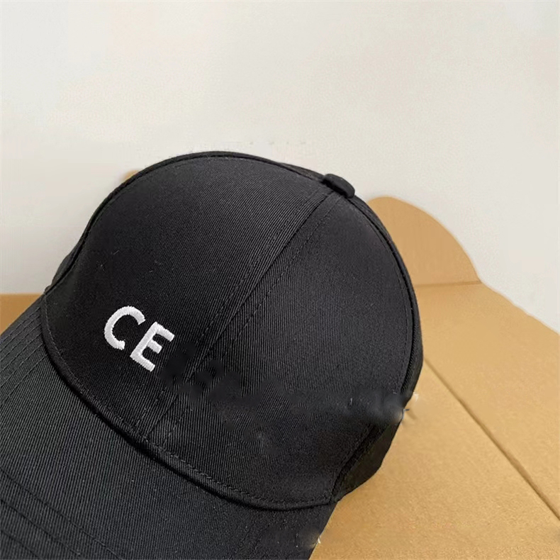 Cap-Designer-Cap-Luxus-Designer-Hut-Baseballcaps aus Baumwolle in Schwarz und Weiß sind super vielseitig und können zu jeder Jahreszeit getragen werden.