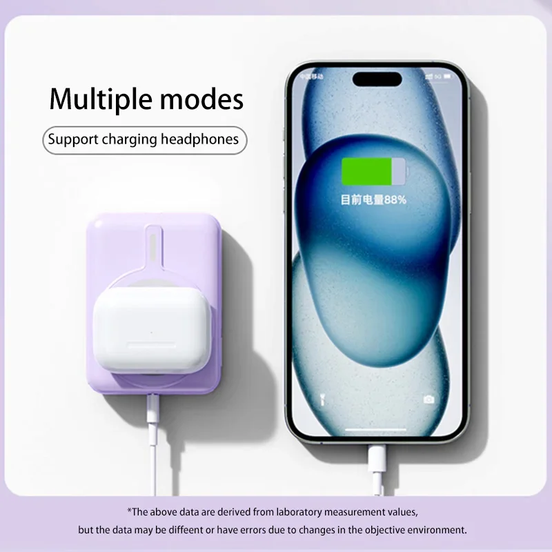 Nowy 30000 mAh bezprzewodowy bank Power Fast Charge 22,5 W Magnetyczny przenośny PowerBank Type C Szybka ładowarka dla iPhone'a Xiaomi Samsung