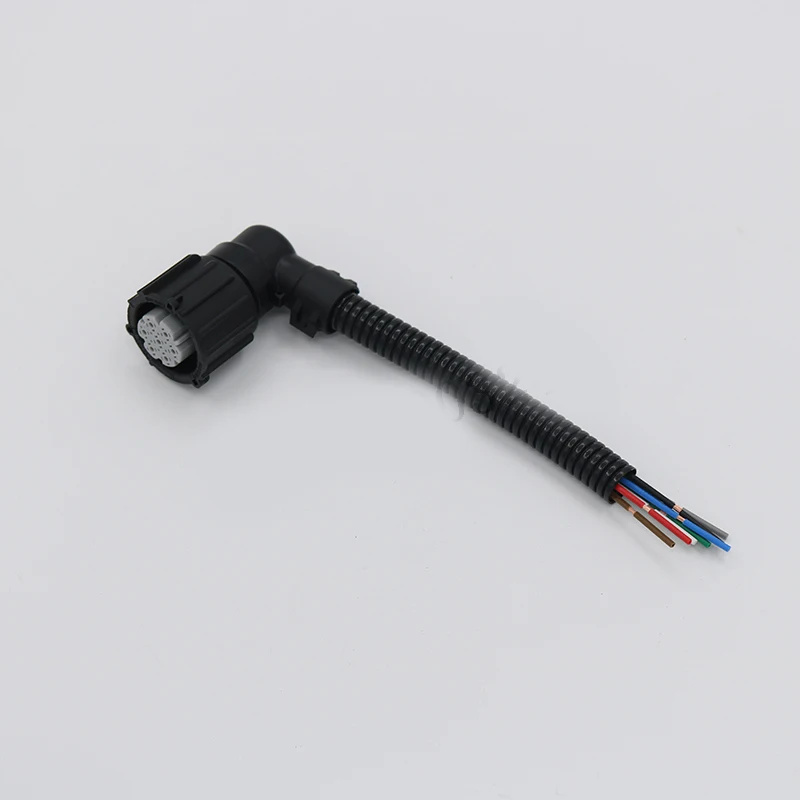 7p grå armbågsplugg Tungt lastbilstrålkastare Plug Harness C7H Front Lighting Socket T7 Combination Wire Socket Connector