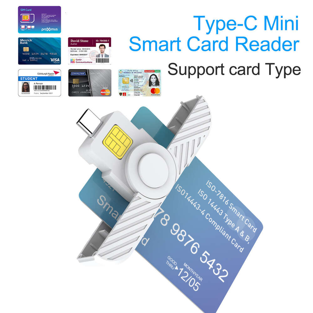 Новое устройство чтения смарт-карт USB-C для налоговой отчетности SIM ID Bank