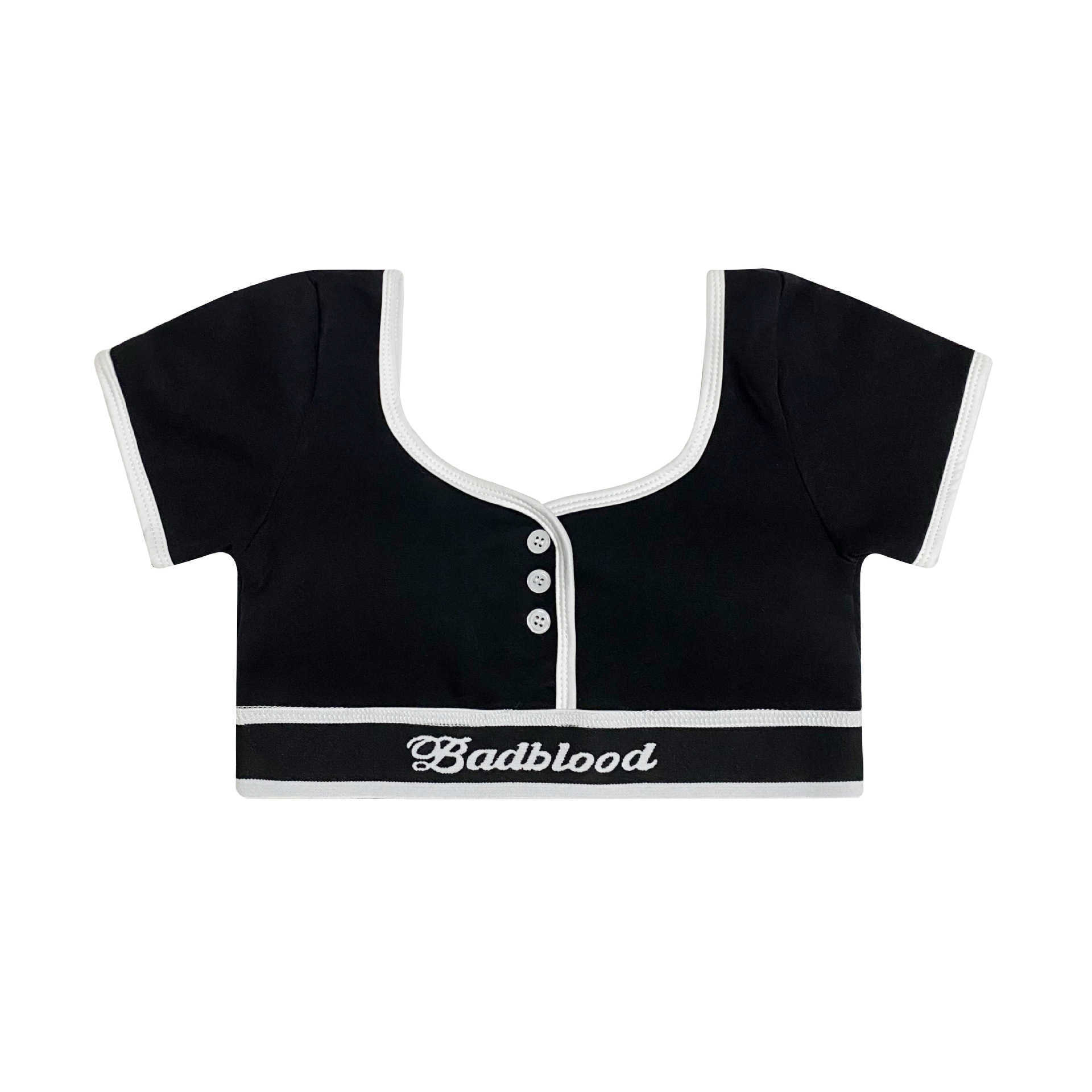 Badflood Women'sTシャツ24SSデザイナーBadfloodニッチスパイシーガールTシャツショートサスペンダーベストフィットネススポーツダンストップアンダーウェアレディーントレンド