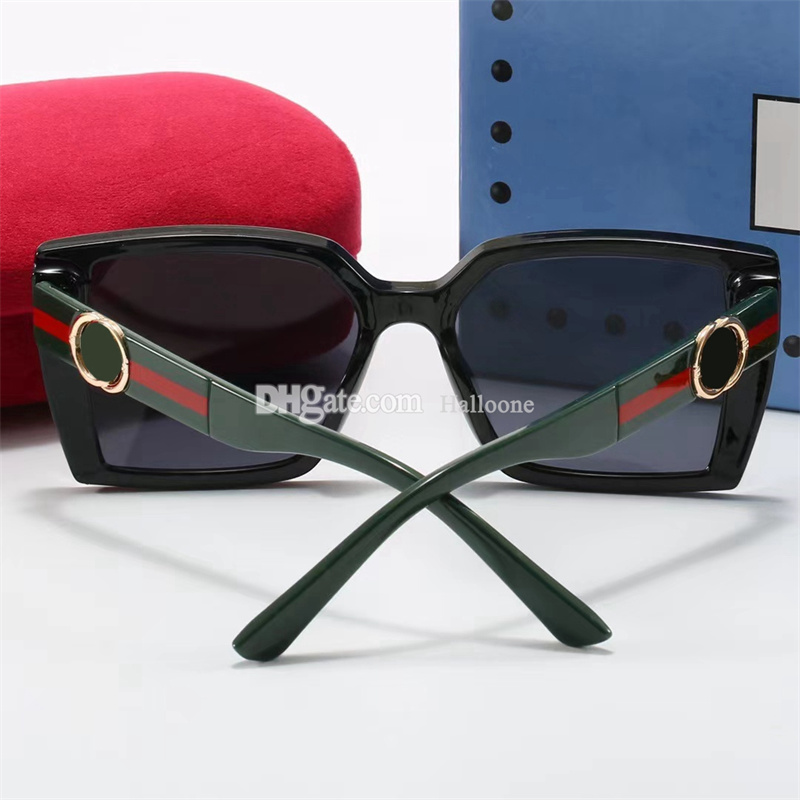 Nieuwe Designer Vierkante Zonnebril Voor Mannen Vrouwen Designer Zonnebril Hoge Kwaliteit Brillen Luxe Dames Heren Bril Dames Zon Glas UV400 Lens Unisex Met Doos