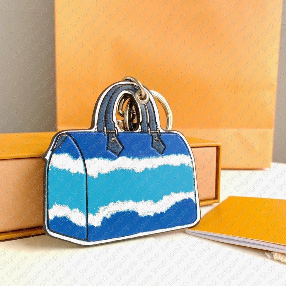 M69292 توقيع Escale سرعة المفتاح Bag Bag Charm Keychain Key Ring Ring Chain Bell Name Bag Bag Bagt Stamping Cles 268g