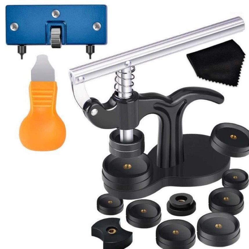 Repair Tools & Kits Watch Press Tool With Battery Replacement Kit And Fitting Dies For Back Remover Closer Batte12979