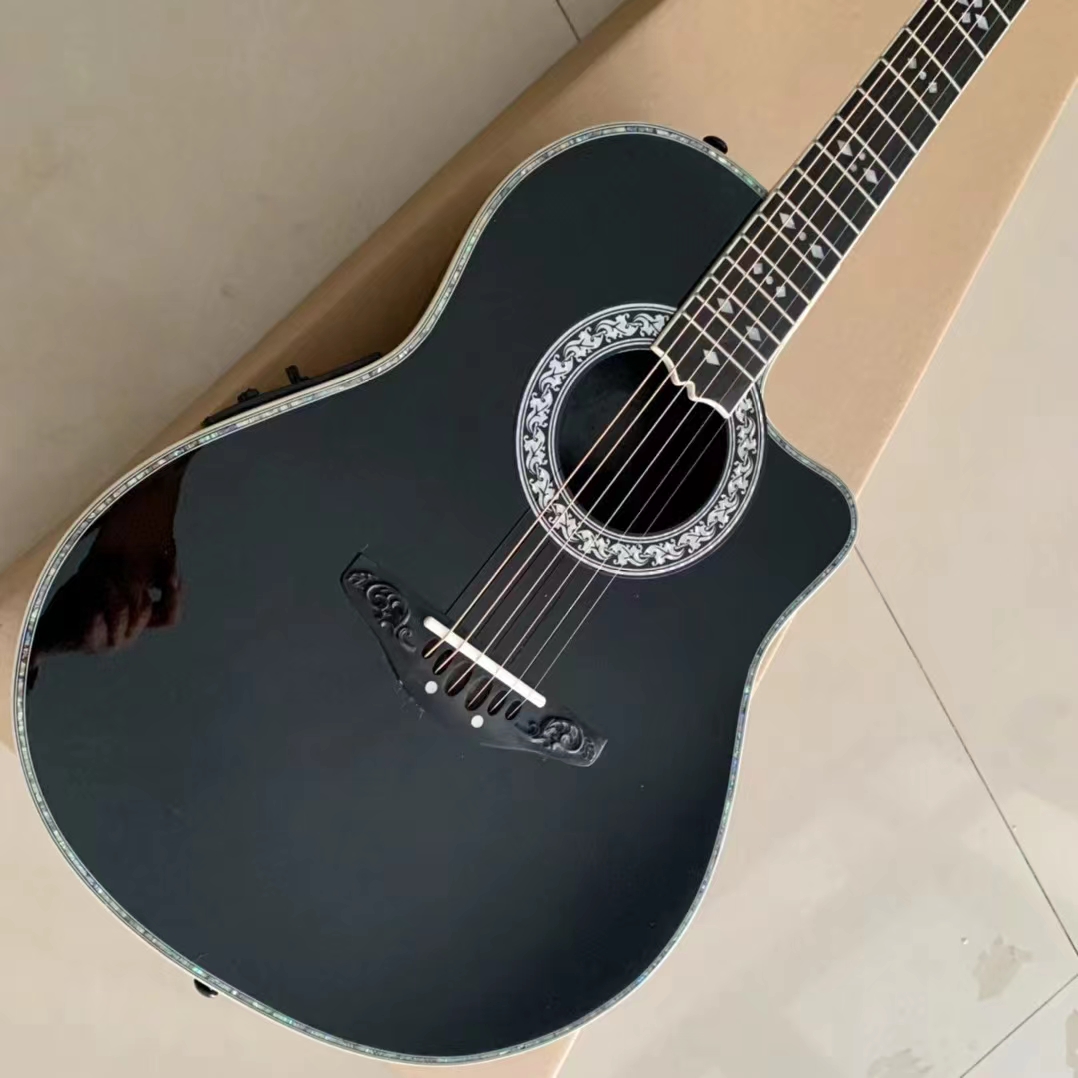 GROTE 41 Inch Electric Acoustic Guitar 6strings Spruce panel Carbon Fiber Back Panel Ebony Fingerboard Support Costomization Freeshippings