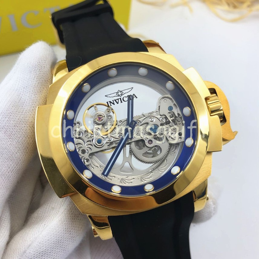 2020 НОВЫЙ прозрачный стиль, продажа высококачественных часов DZ Venom 116610 Batman 52 мм Sky-Dweller - Азиатские механические автоматические мужские часы167e
