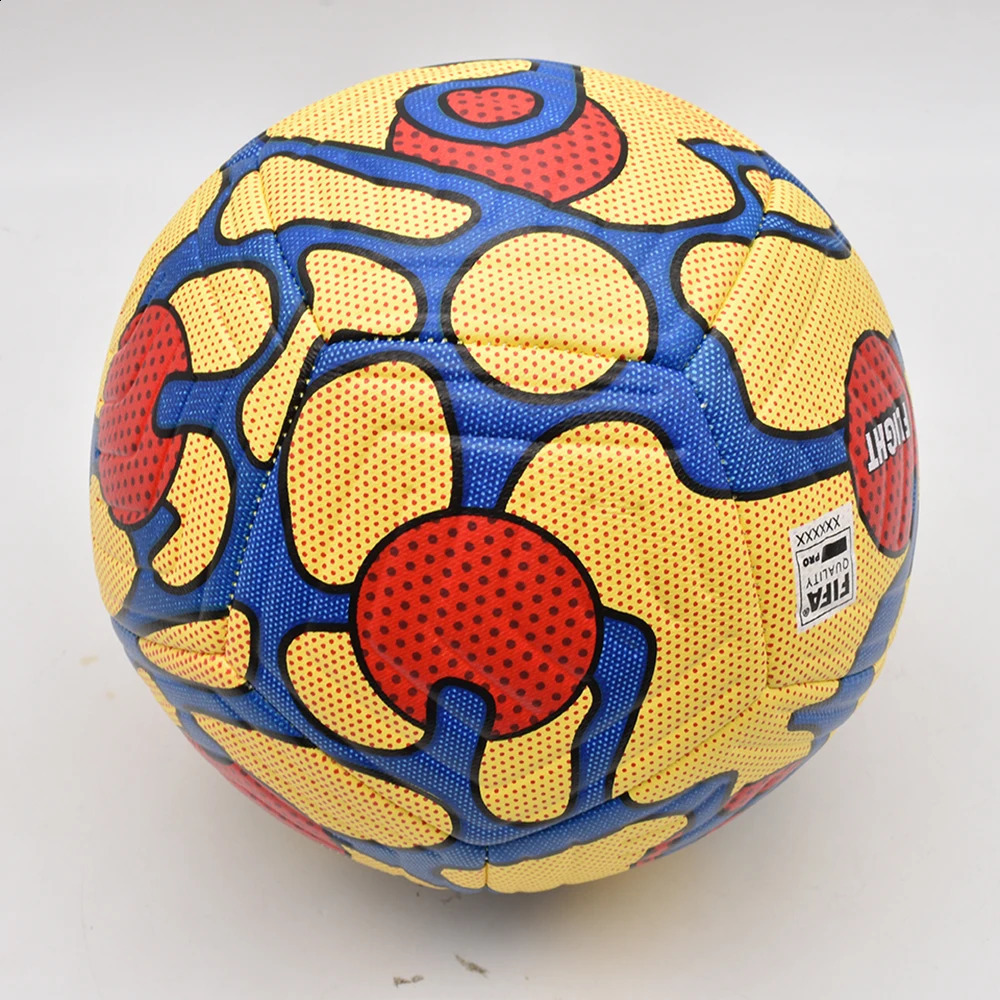 Bola de futebol futebol tamanho oficial 5 pu futebol alta qualidade bolas de jogo treinamento 240131