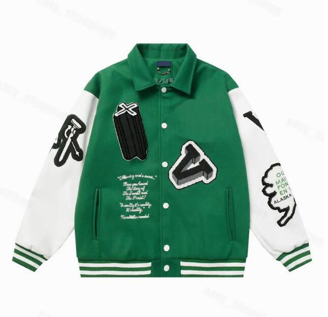 Giacca in jersey da baseball di design da uomo Giacca da baseball da donna da uomo Cappotto da ricamo con lettera Giacca da baseball di lusso streetwear