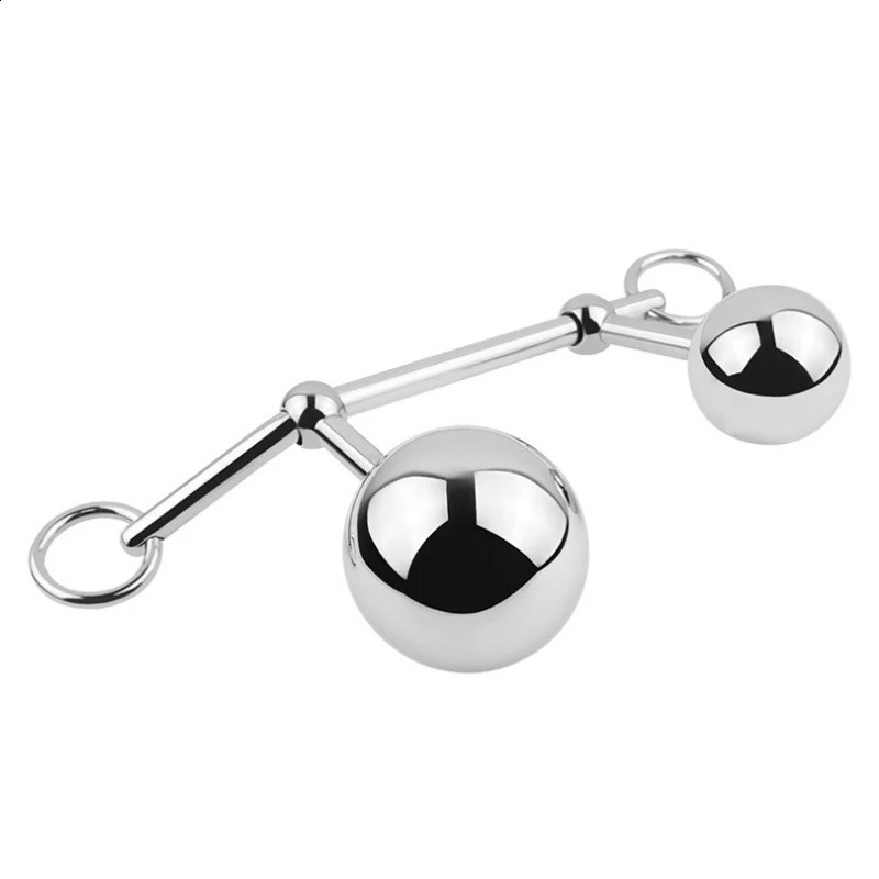 Female Anal and Vagina Ball Double Plug Hook Sex Toy For Women Locking Chastity Belt Drop 240202