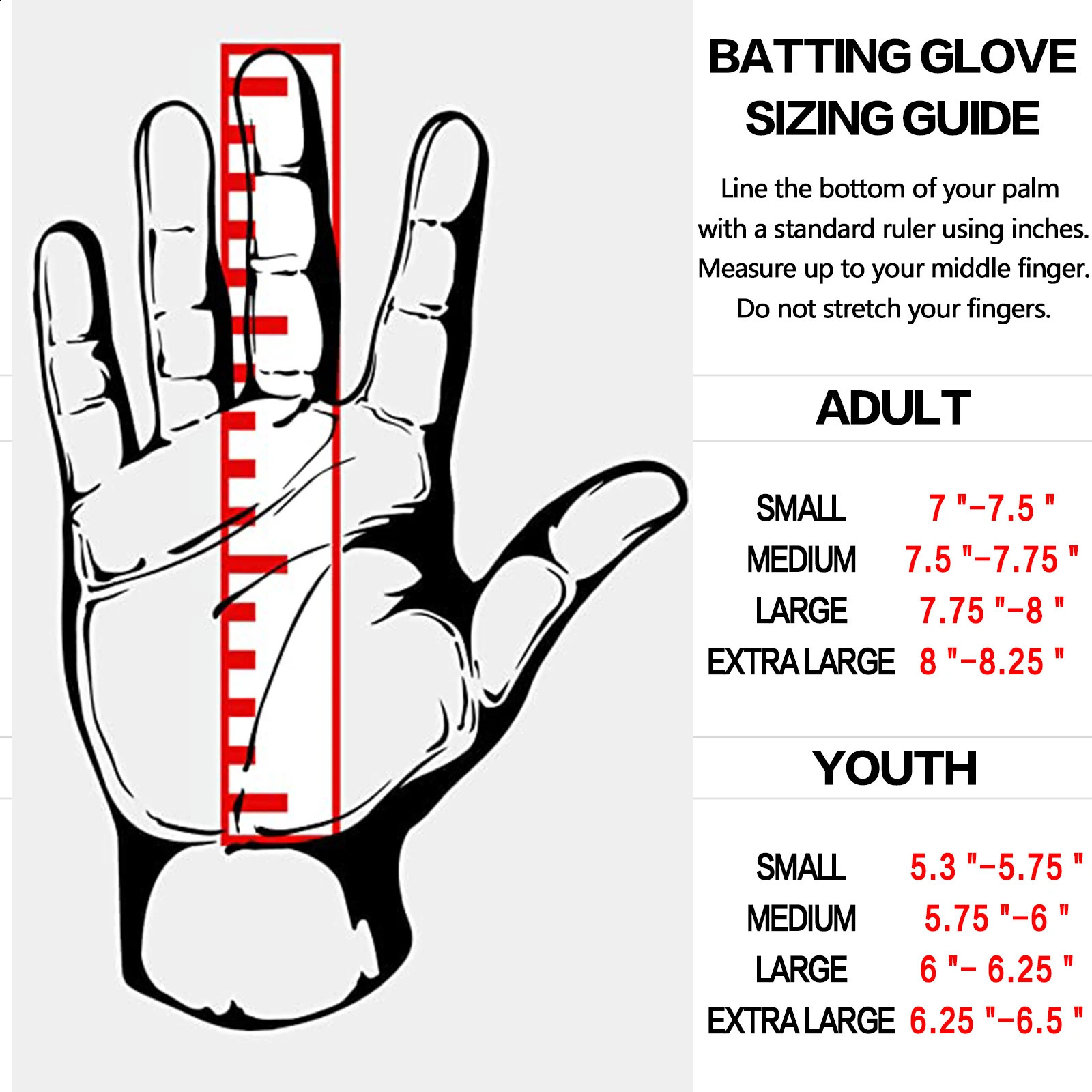 Lederen Baseball Softbal Slaghandschoenen Volwassen Jeugd Cabretta Heren Kinderen Slaghandschoen Pro Grip Sporthandschoenen Drop 240122