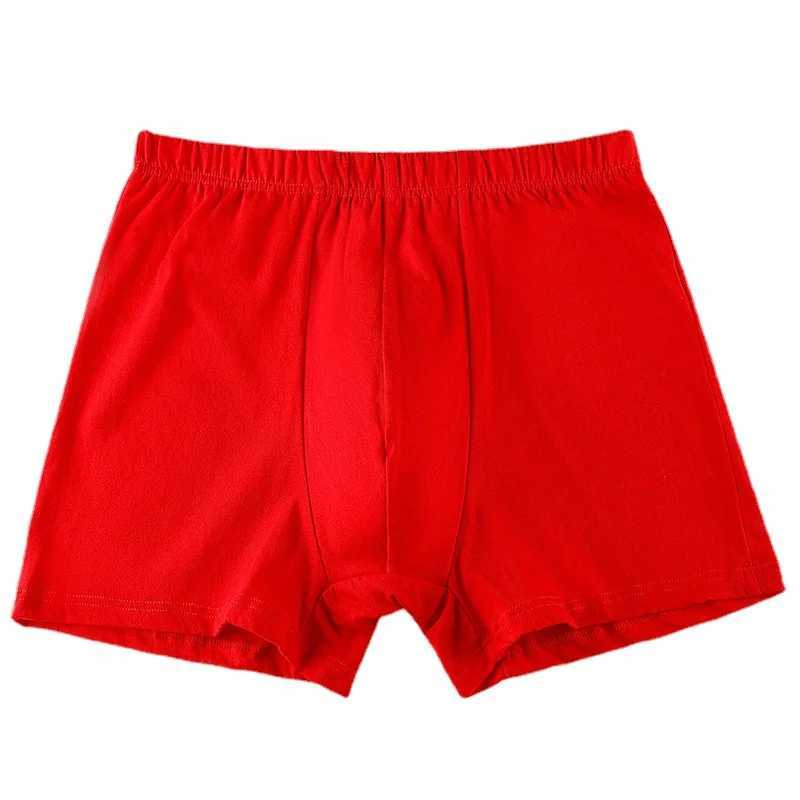 Sous-vêtements 100% coton grande taille sous-vêtements d'âge moyen et âgés hommes Boxer slips shorts respirant YQ240214