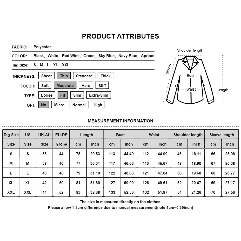 Män mode social affär klänning skjorta solid smal passform sträcker långärmad avslappnad knapp ner blus fitness sport topp 240126