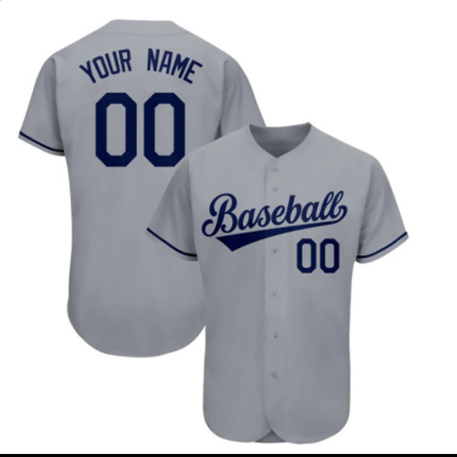 Maillots de Baseball d'équipe personnalisés, vêtements de rue pour votre nom et numéro, uniforme de sport 240122