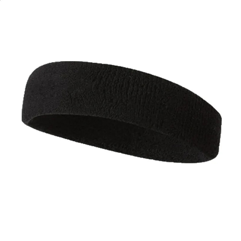 Cotton Elastic Sweatband Basketball Sports Pannband Kvinnor Män gym Fitness Sweat Hair Band Volleyball Tennis Running 240119